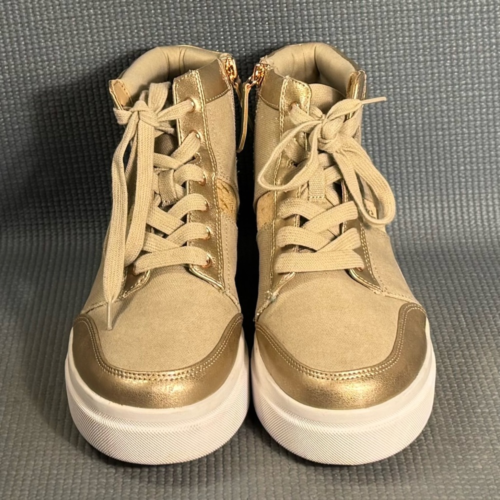 Yellow Box Women’s Edisia Fashion Platform Sneakers Bone Size 9‎ - Picture 3 of 9